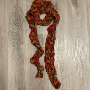 Crochet Multicolored Scarf